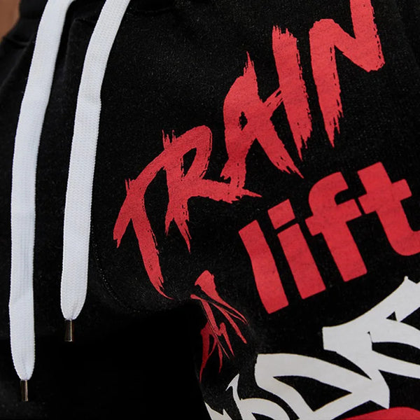"TRAIN LIFT" SWEAT SHORTS