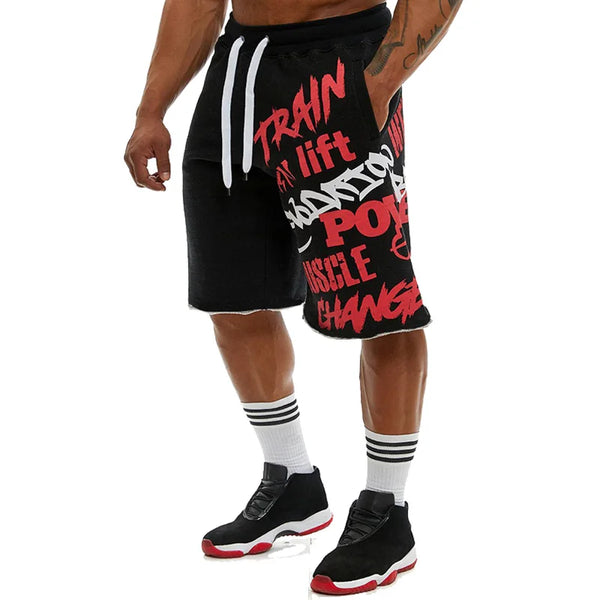 "TRAIN LIFT" SWEAT SHORTS
