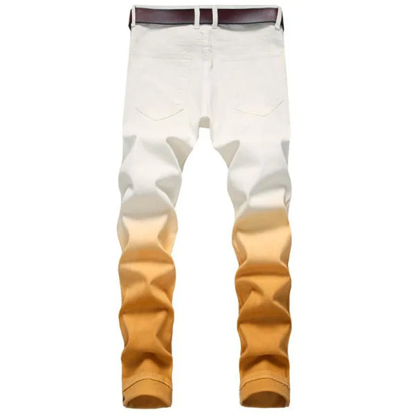 "HIGHTIDE CONCRETE" 2 TONE JEANS