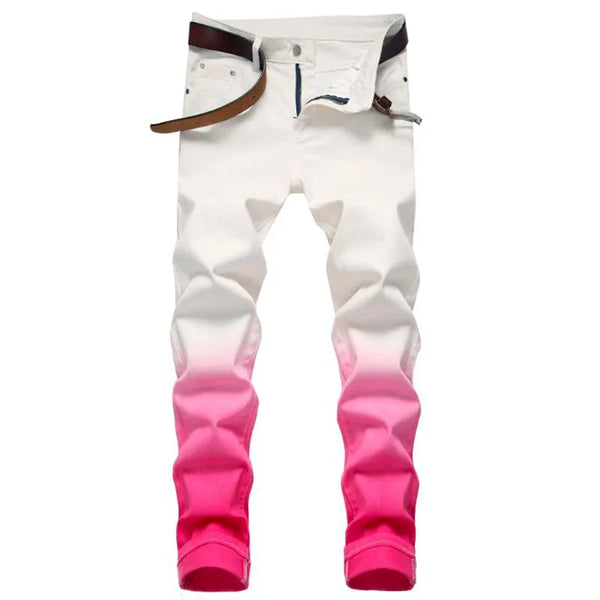 "HIGHTIDE CONCRETE" 2 TONE JEANS