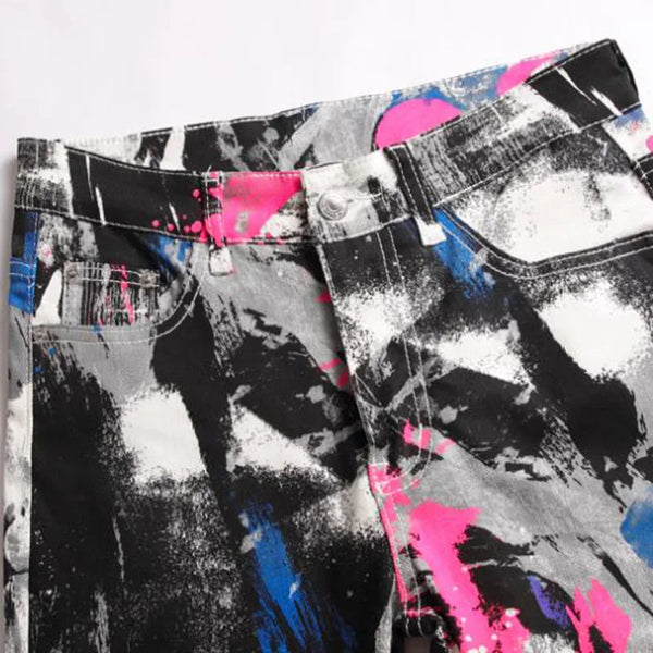 "TRIBECA AVE" ASSORTED PRINTED JEANS