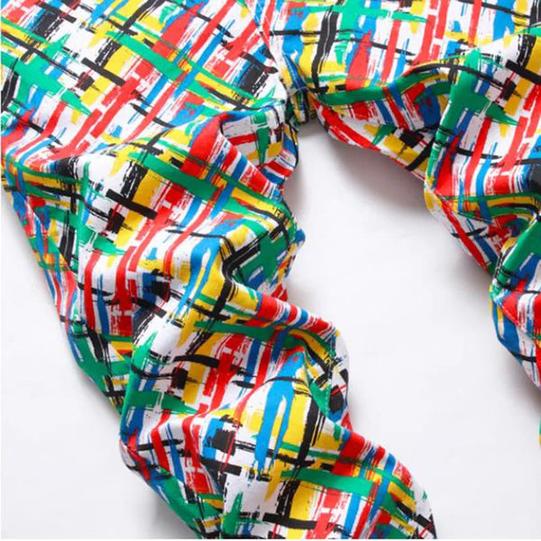 "TRIBECA AVE" ASSORTED PRINTED JEANS