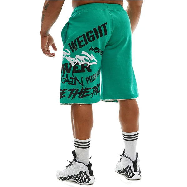"TRAIN LIFT" SWEAT SHORTS