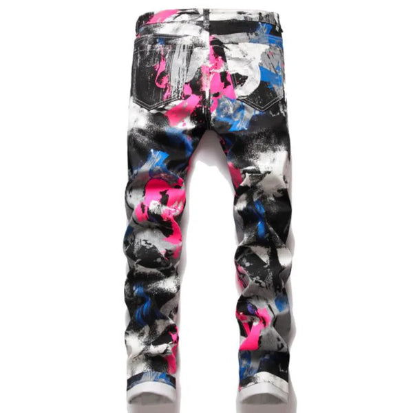 "TRIBECA AVE" ASSORTED PRINTED JEANS