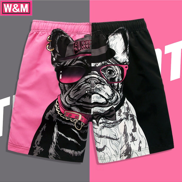 "ITS A DOGS LIFE" ASSORTED BEACH TRUNKS
