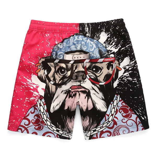 "ITS A DOGS LIFE" ASSORTED BEACH TRUNKS