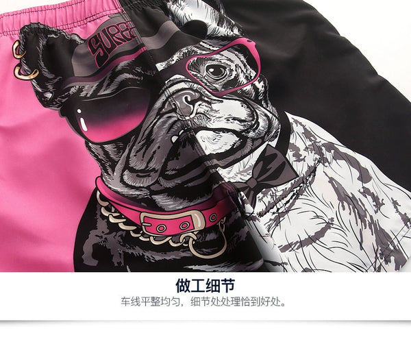 "ITS A DOGS LIFE" ASSORTED BEACH TRUNKS