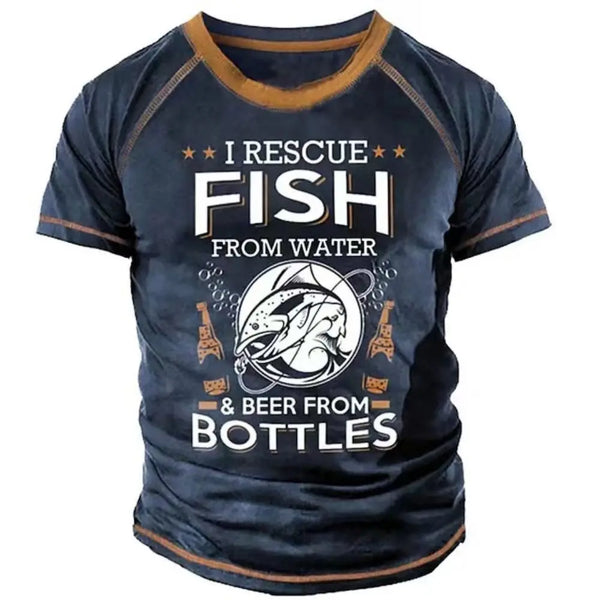 "GONE FISHING 1" ASSORTED FISHING T-SHIRTS