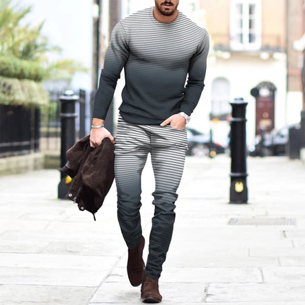 "DOWNTOWN BROADWAY" MENS 2PCS TRACKSUITS
