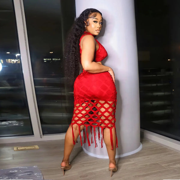 "LUCID DREAMS" 2PC SKIRT SET