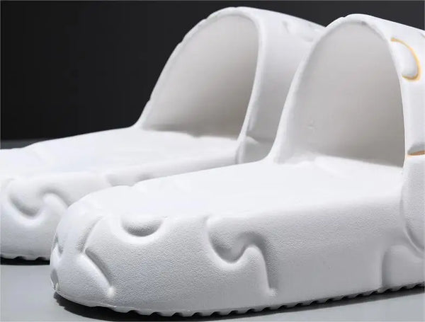 "PUZZLED" MENS FLIP FLOP SLIPPPERS