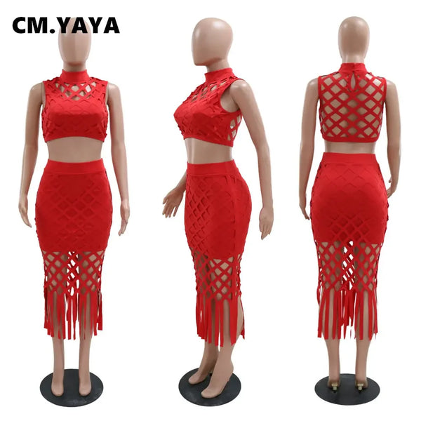 "LUCID DREAMS" 2PC SKIRT SET