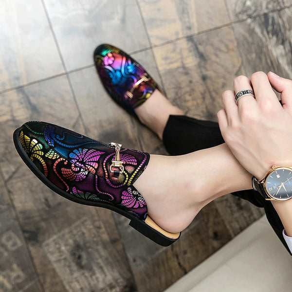 "VEGAS NIGHTS 11'S" VINTAGE LUXURY LOAFER SLIPPERS