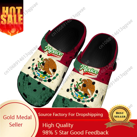 "MEXICAN FLAG" BREATHABLE CLOGS