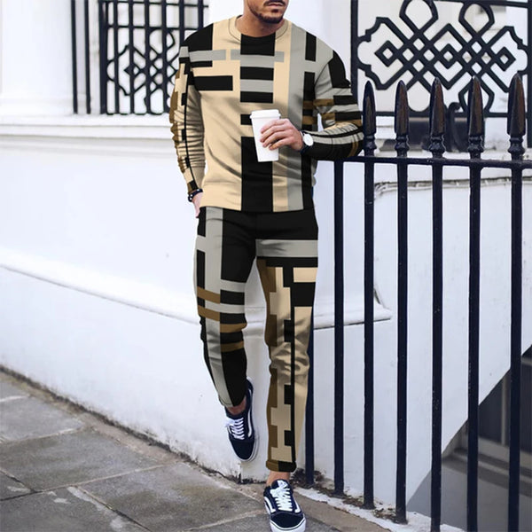 "DOWNTOWN BROADWAY" MENS 2PCS TRACKSUITS