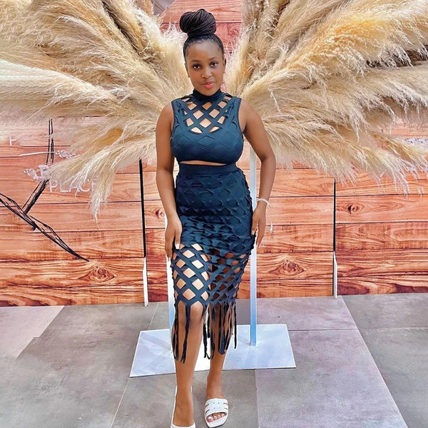 "LUCID DREAMS" 2PC SKIRT SET