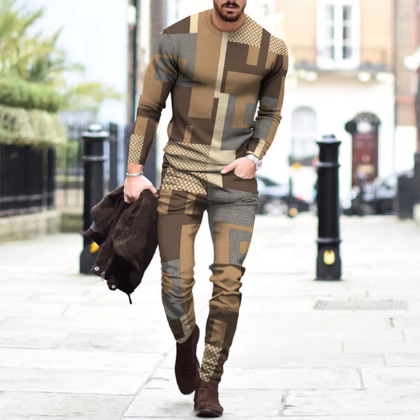 "DOWNTOWN BROADWAY" MENS 2PCS TRACKSUITS