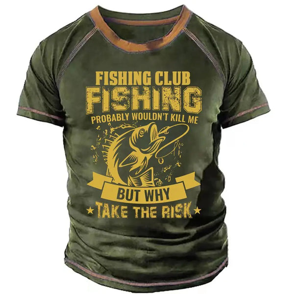 "GONE FISHING 1" ASSORTED FISHING T-SHIRTS
