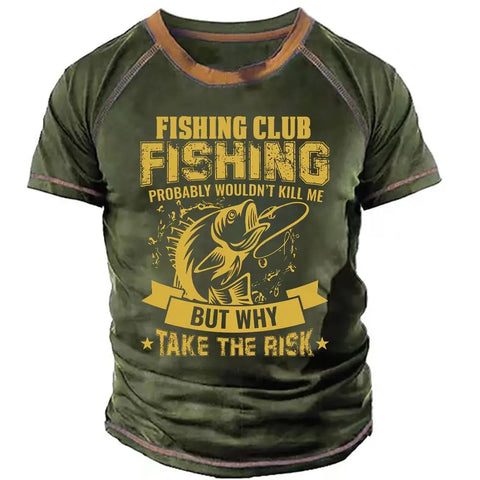 "GONE FISHING 2" ASSORTED T-SHIRTS