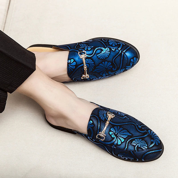 "VEGAS NIGHTS 11'S" VINTAGE LUXURY LOAFER SLIPPERS