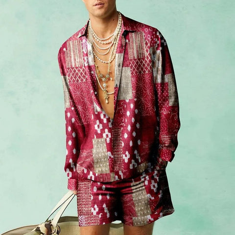 "NIGHTS ON THE BEACH" TRIBAL VINTAGE ASSORTED 2PCS BEACH ATTIRE 1